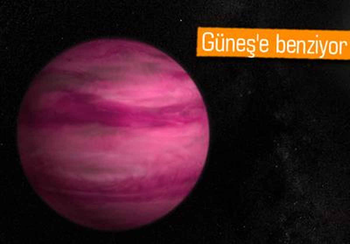 İlk \'Pembe\' Gezegen Keşfedildi