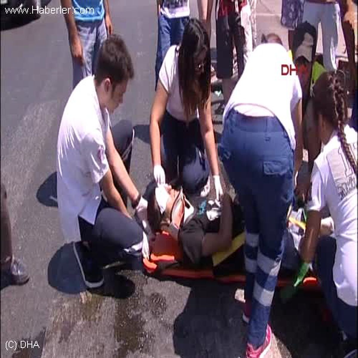 İsrailli Turist Kaza Yaptı