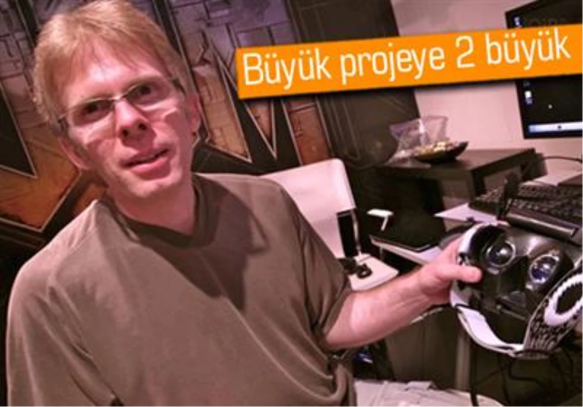 John Carmack ve Matt Hooper, Oculus Rift Gözlük Ekibine Katıldı
