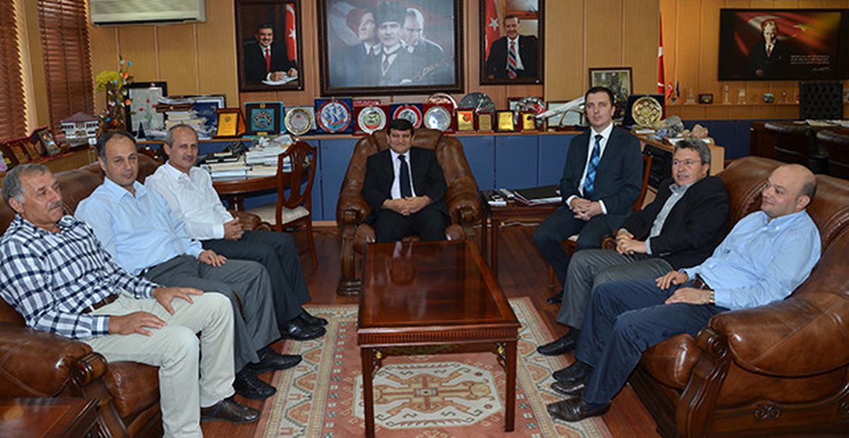 Karayolları Genel Müdürü Turhan Vali Mayda\'yı Ziyaret Etti