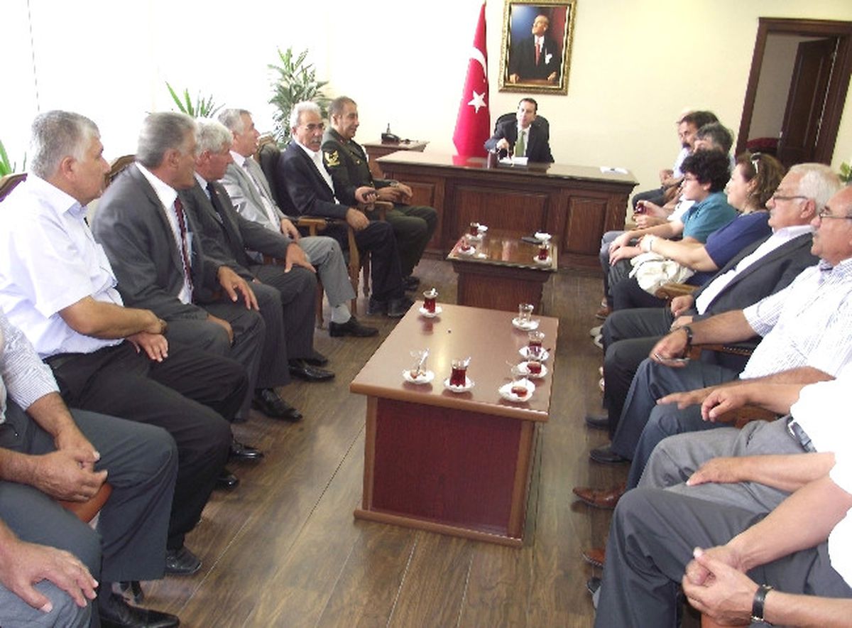 Kulu\'da Protokol Bayramlaştı