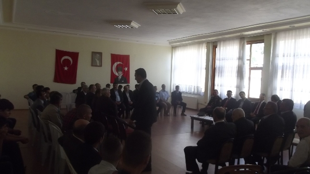 Küre\'de Protokol Bayramda Buluştu