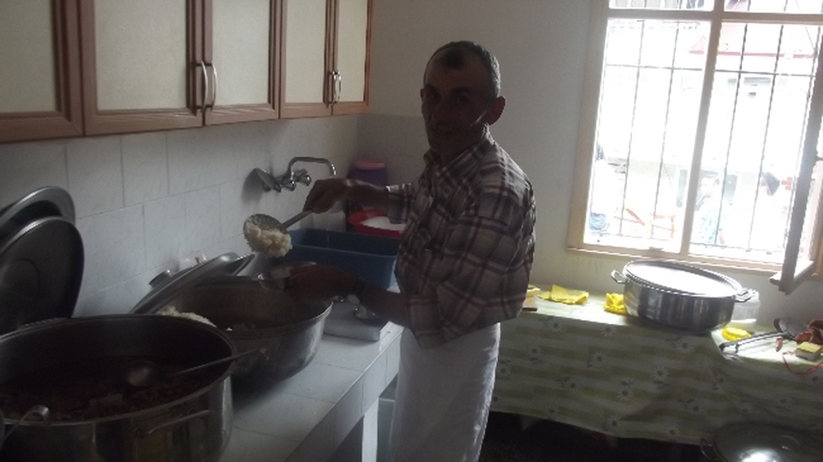 Küre Ersizlerdere\'de Geleneksel Pilav Şöleni