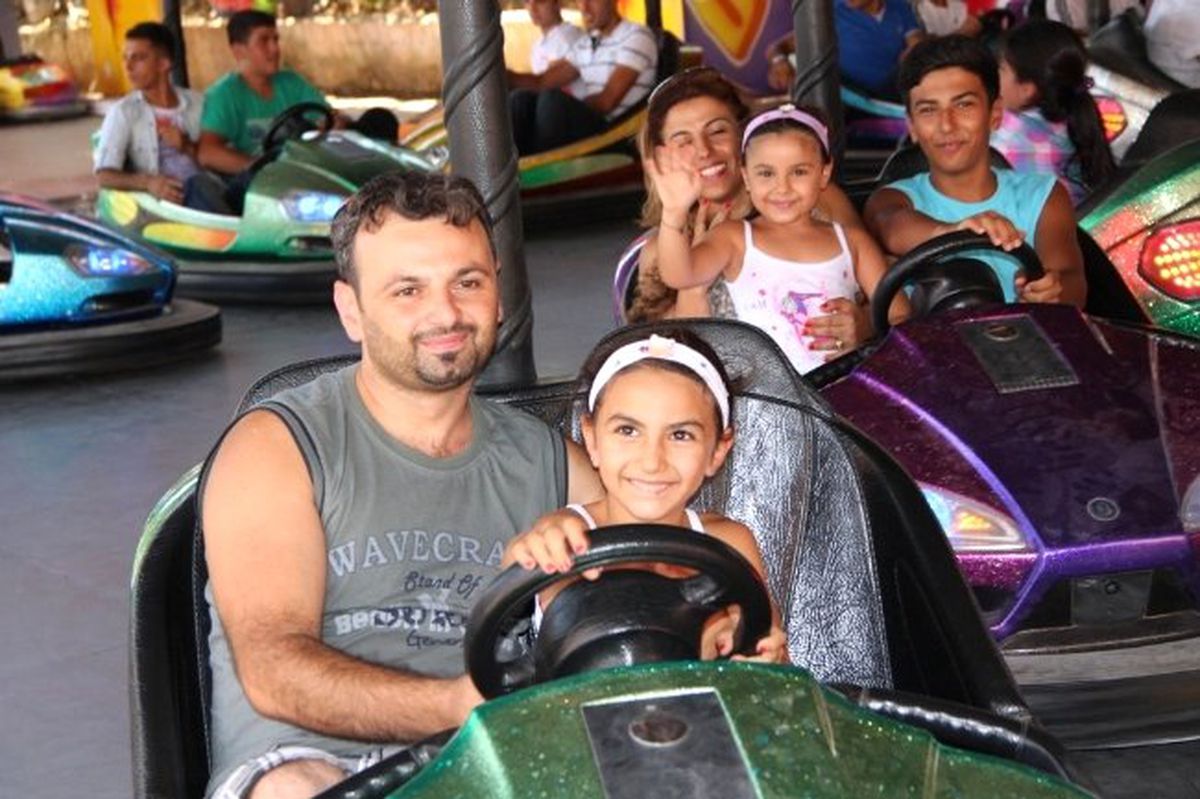 Lunapark Bayramda Doldu Taştı