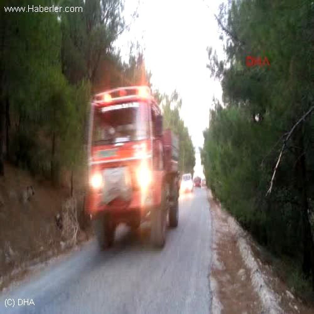 Soma\' da 5 Hektar Çam Ormarı Yandı