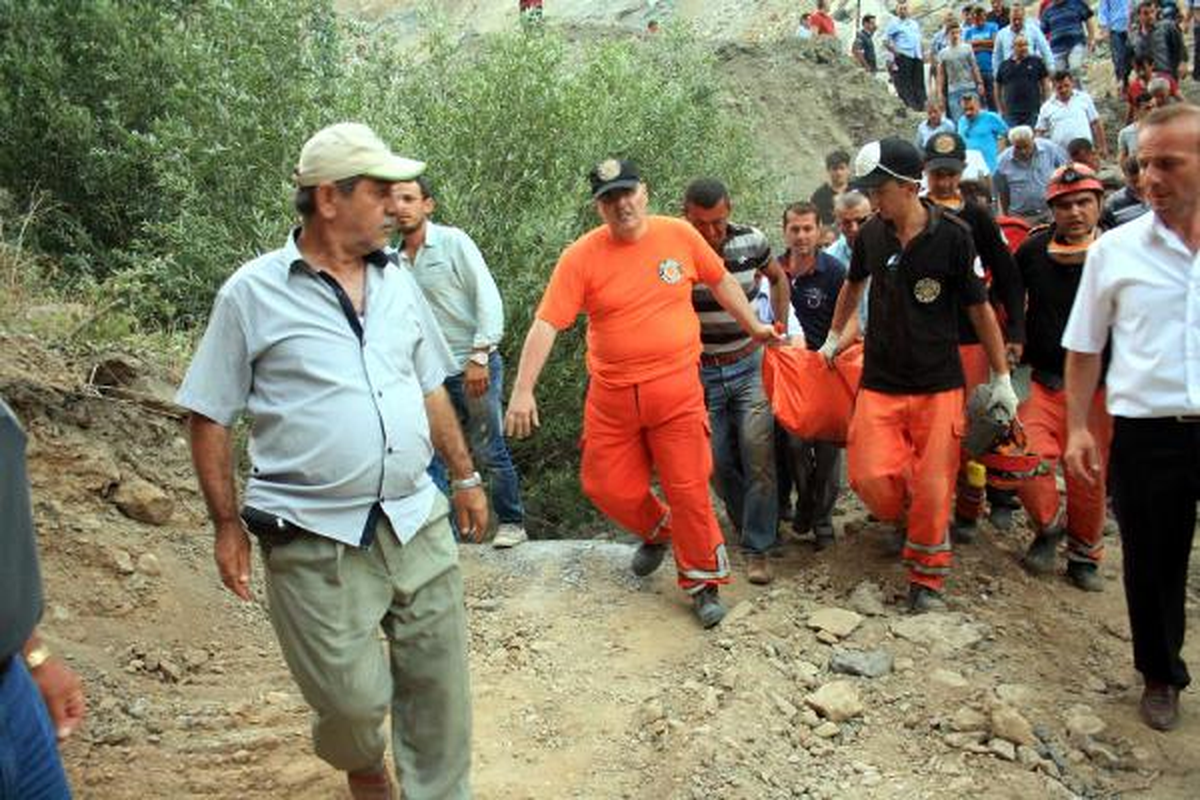 Taş Ocağındaki Göçükte Ölen İşçinin Cesedi 4 Günde Bulundu