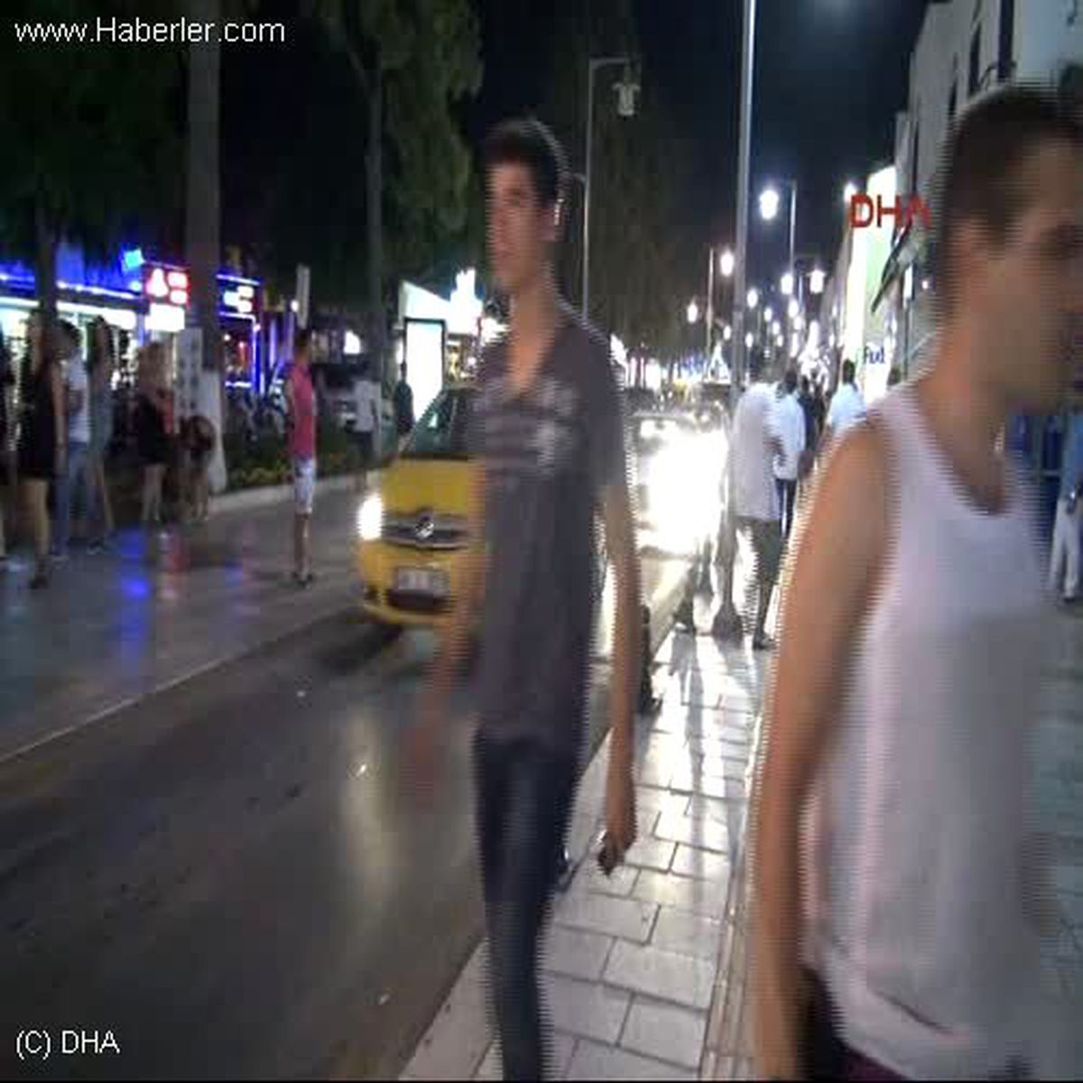 Tatilciler Eğlenceye Doydu