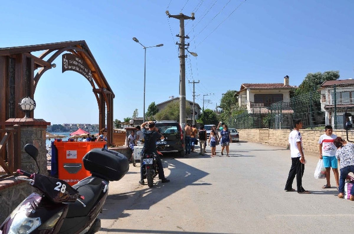 Yelken Kaya Caddesi Yenileniyor