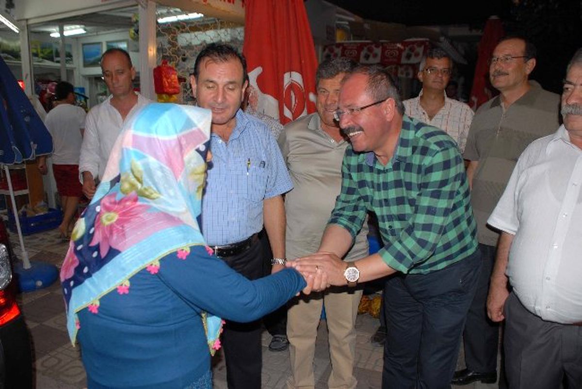Başkan Altungün,\'den Beldelere Bayram Ziyareti