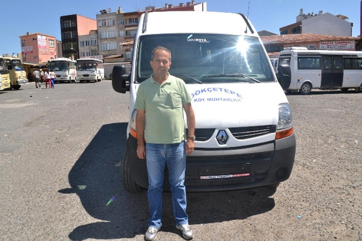 Gökçetepe Köyüne Yeni Otobüs Alındı