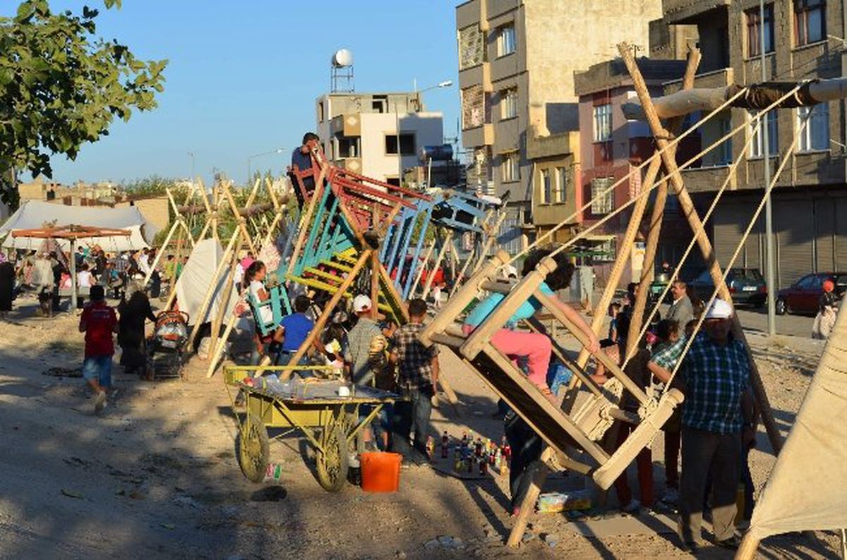 Kilis\'te Çocuklar Gönüllerince Eğlendi