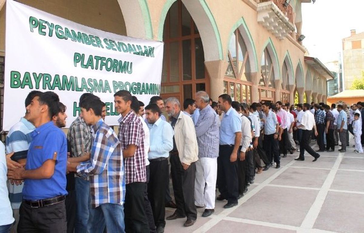 Peygamber Sevdalılarından Bayramlaşma