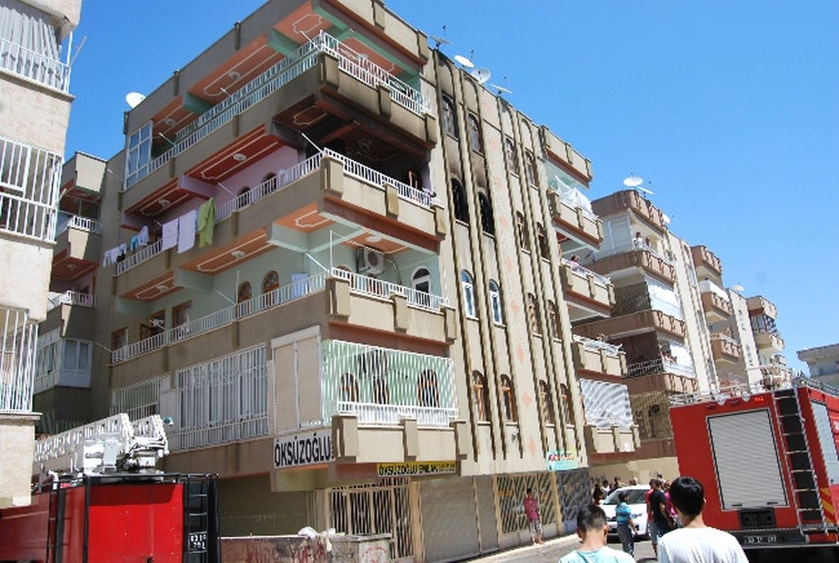 Şanlıurfa\'da Korkutan Yangın