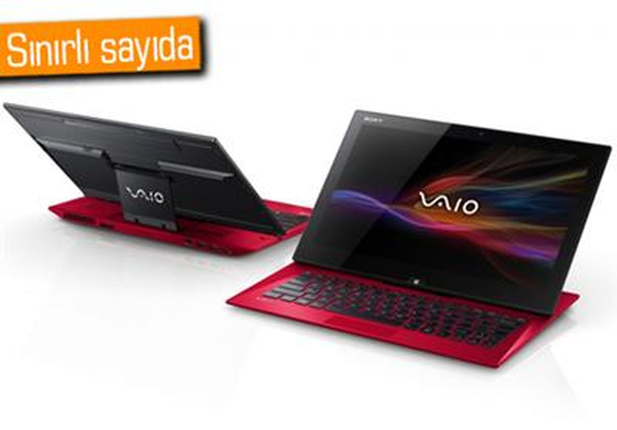 Sony, Kırmızı Renkli Yeni Vaio Dizüstü Bilgisayar Modellerini Duyurdu