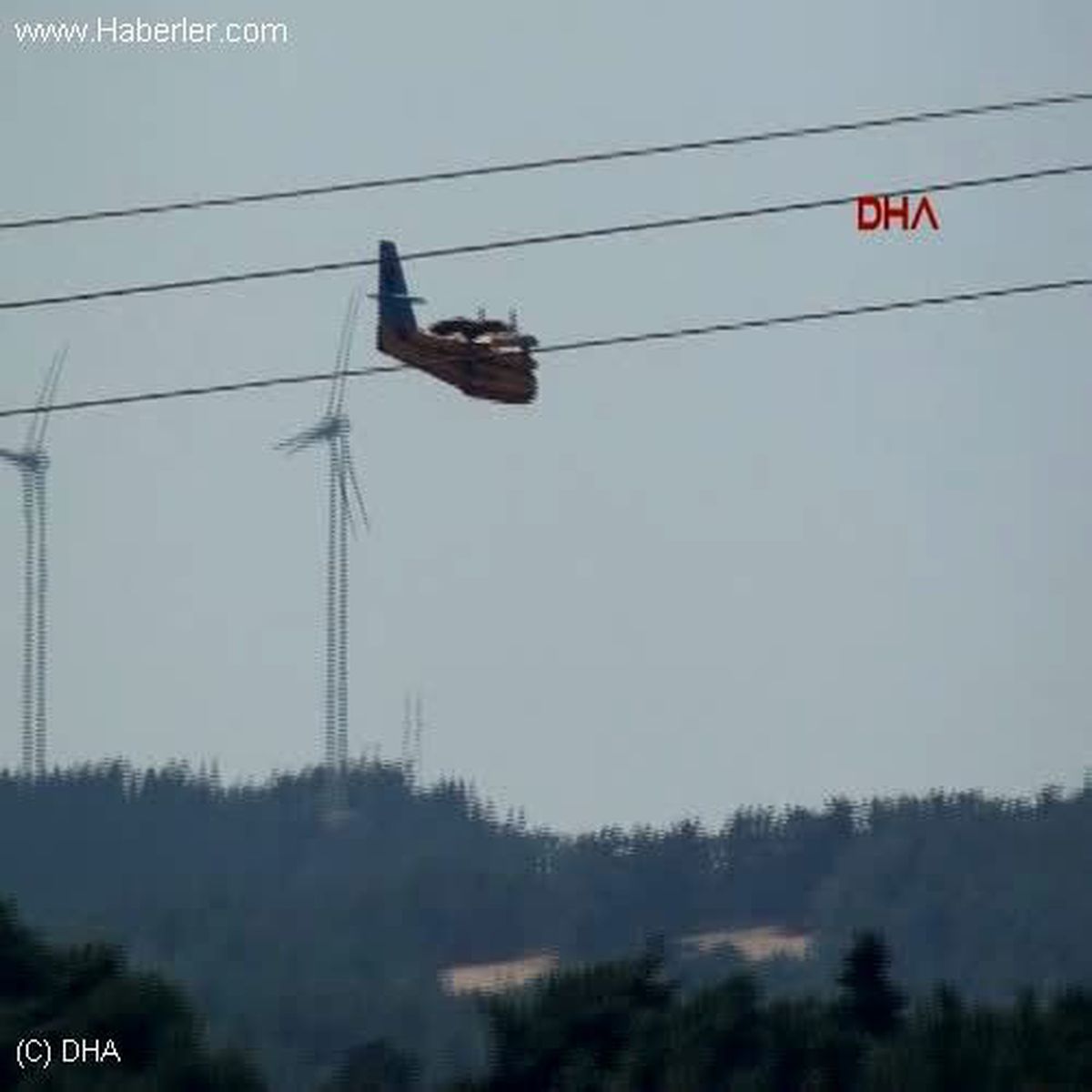Çanakkale\'de Orman Yangını