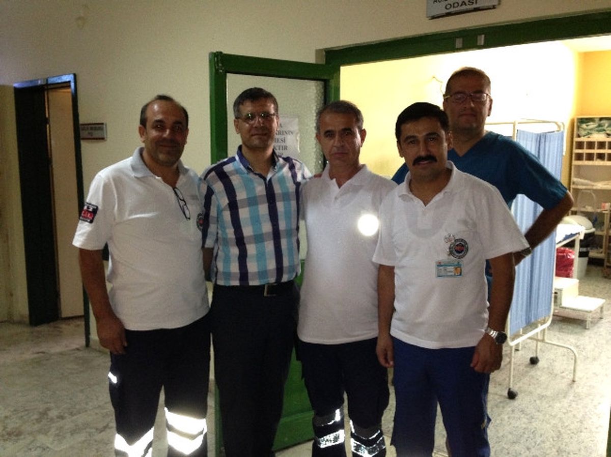 Sağlık Müdürü Tekin\'den Bayramda Hastanelere Ziyaretler