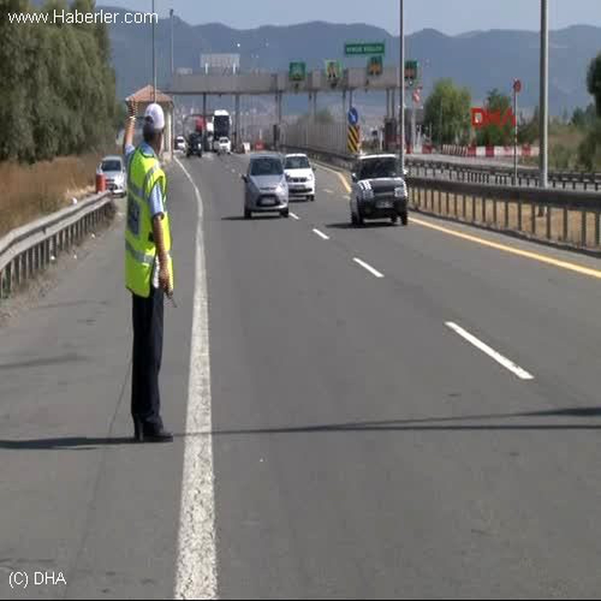 Tatilciler Bolu\'dan Beklemeden Geçtiler