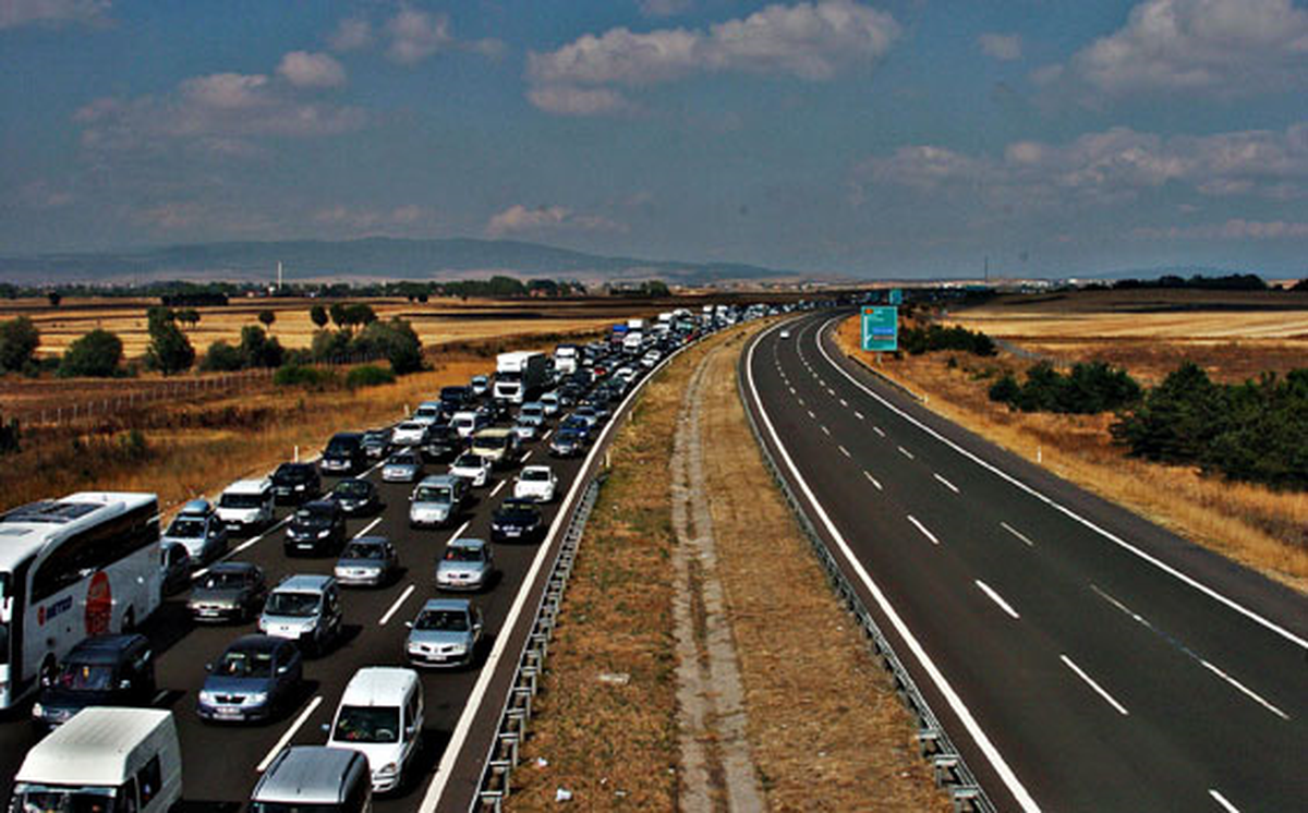 Tatilciler Dönüş Yolunda