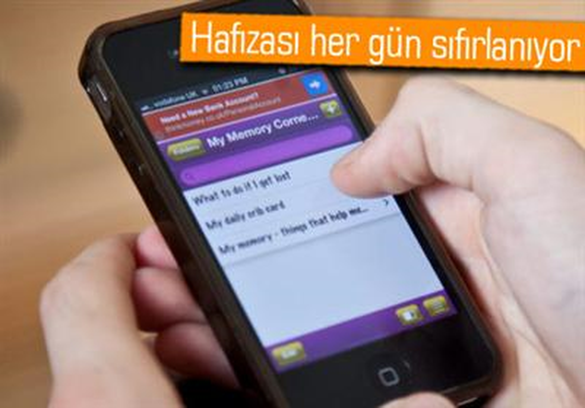 Telefonu Sayesinde Hayatını Sürdürüyor