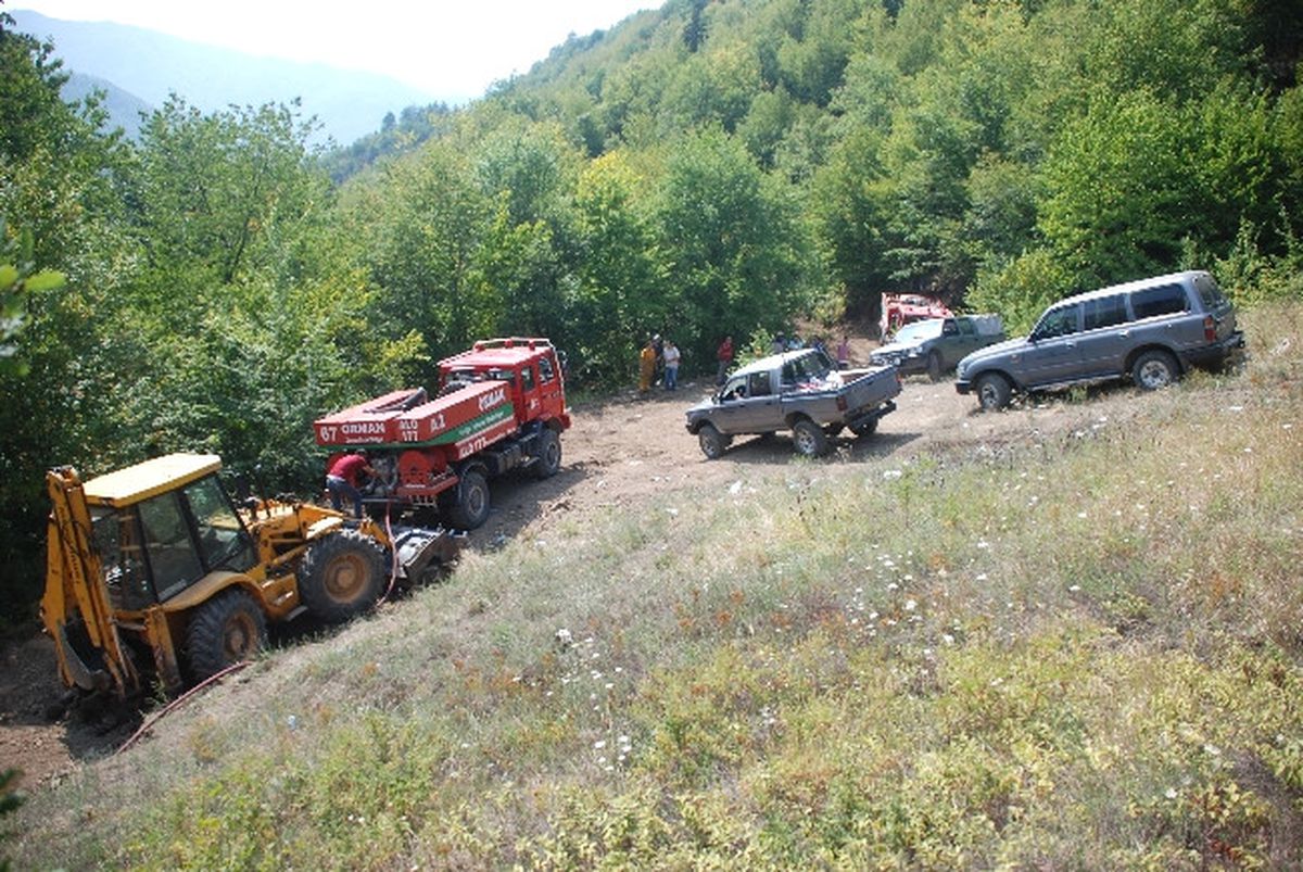 Zonguldak\'taki Orman Yangını Söndürüldü