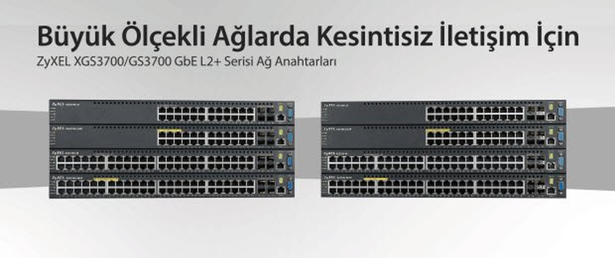 ZyXEL\'den yeni ağ anahtarları