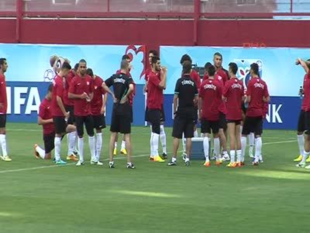 A Milli Futbol Takımı Gana Maçı Öncesi Toplandı