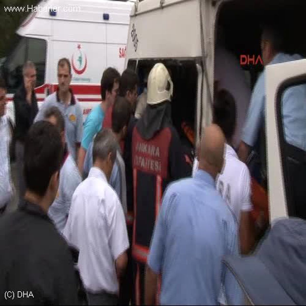 Ankara\'da Trafik Kazası : 6 Yaralı