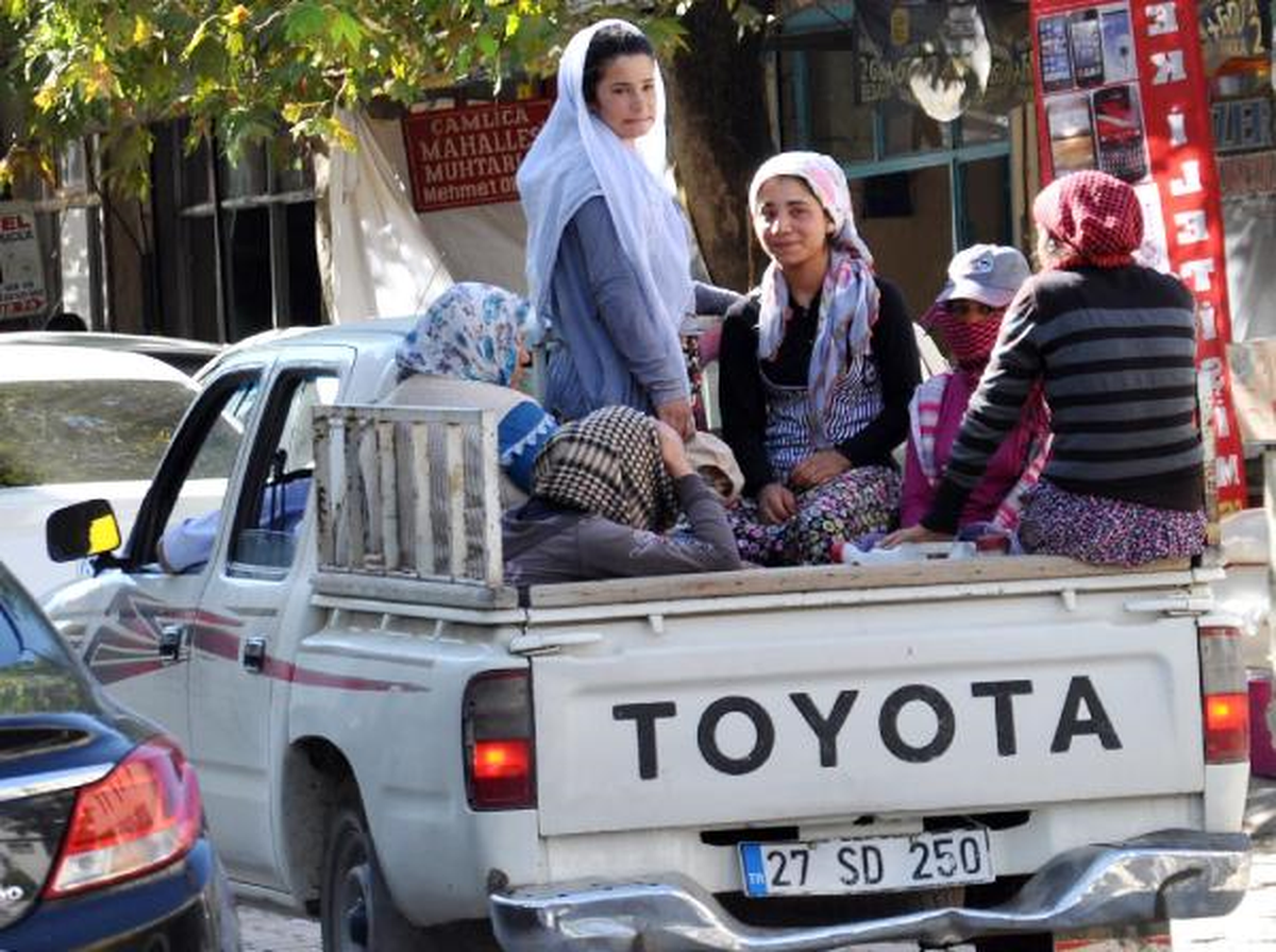 İslahiye\'de Tehlikeli Yolculuk