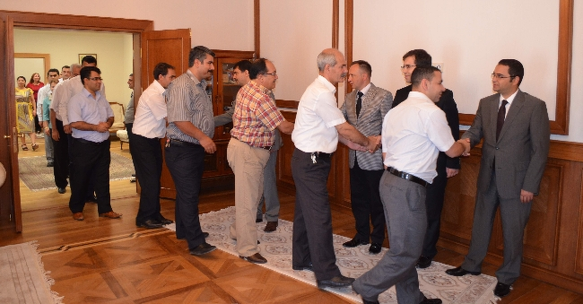 Malatya Valiliği\'nde Bayramlaşma