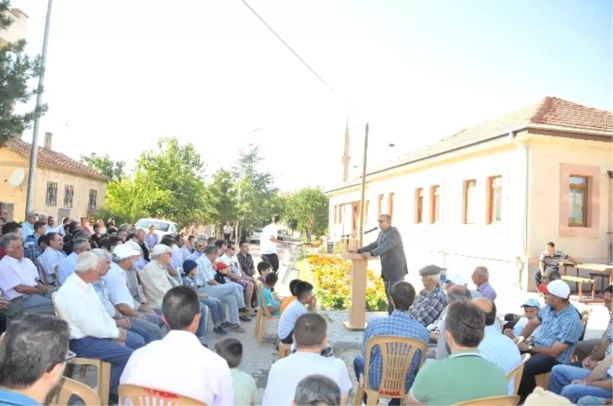 Mustafapaşa\'da Yapımı Tamamlanan Taziye Evi Hizmete Girdi