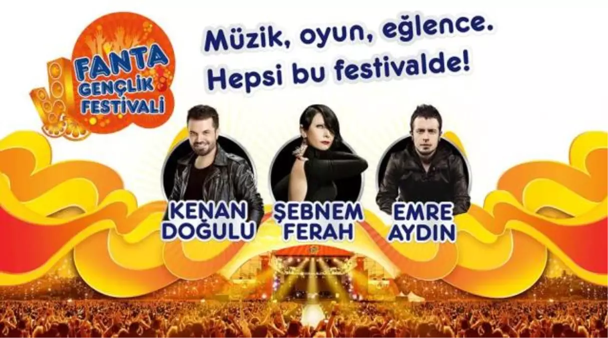 12. Fanta Gençlik Festivali\'nin İlk Konseri Başlıyor