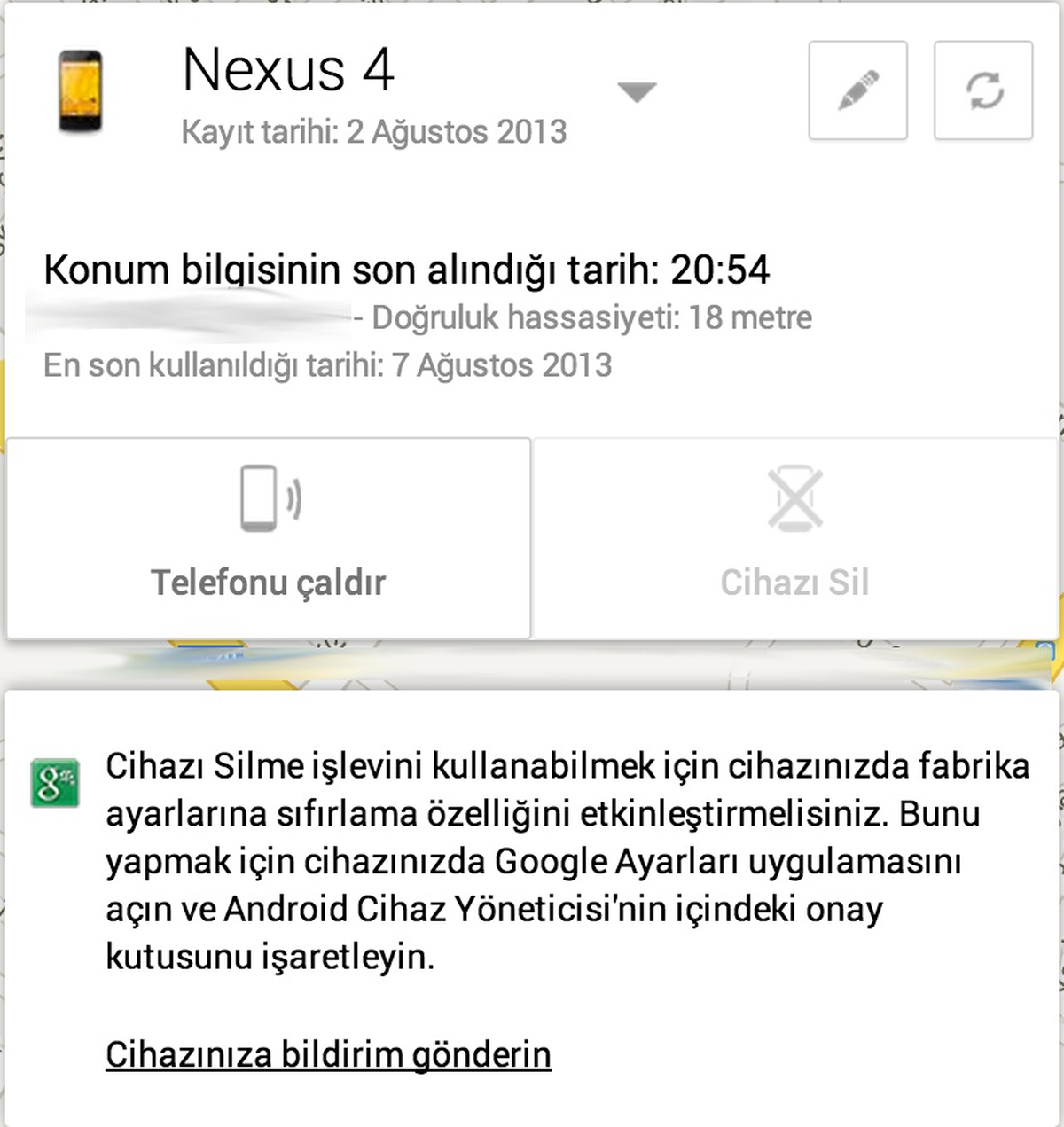 Android Cihaz Yöneticisi Nihayet Hazır!