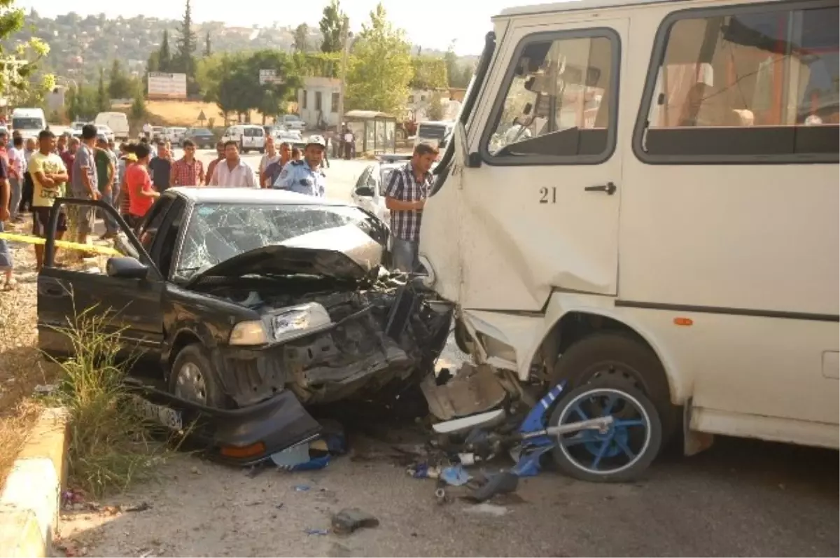 Osmaniye\'de Meydana Gelen Kazada 1 Kişi Öldü