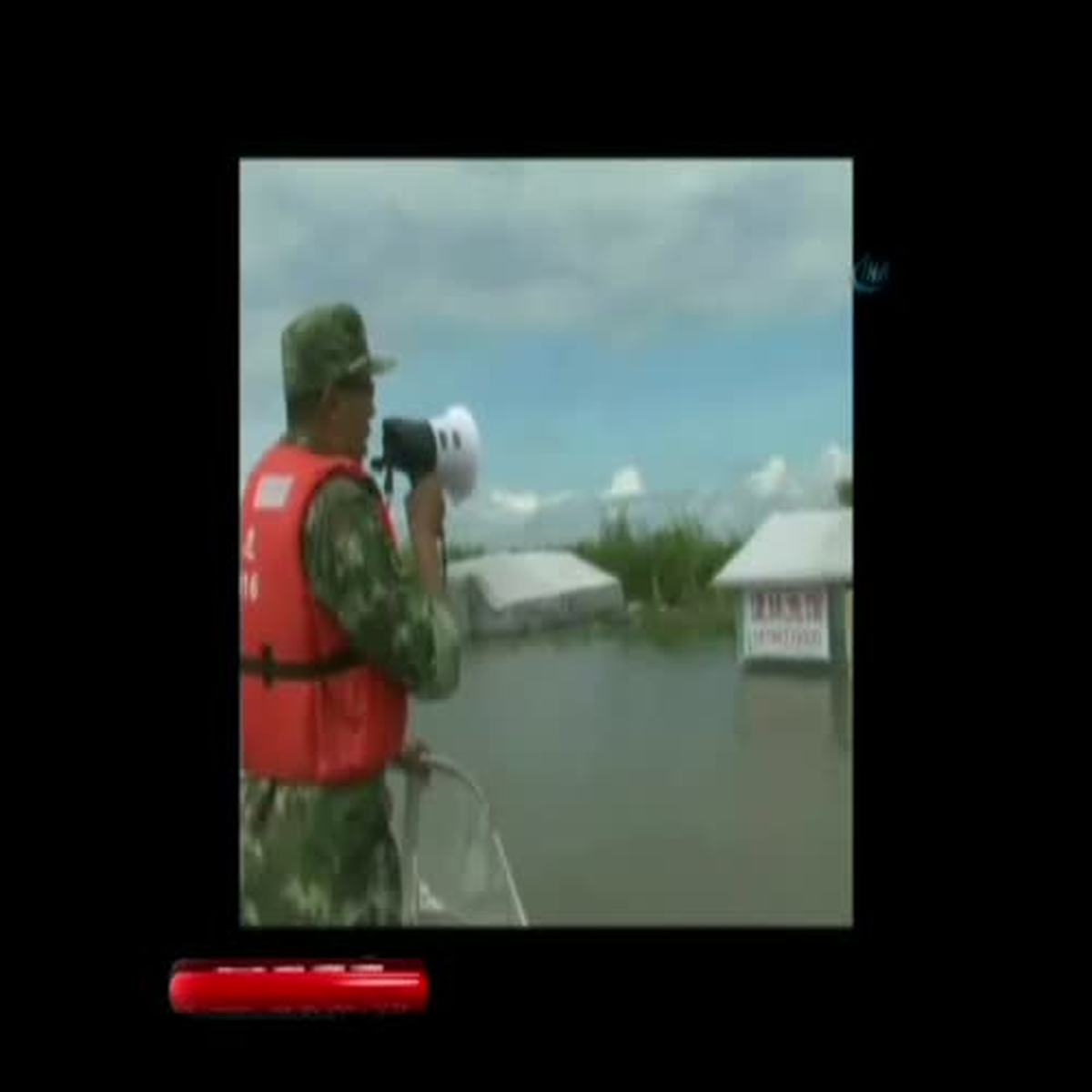 Çin\'in Kuzey Doğusu Sel Suları Altında