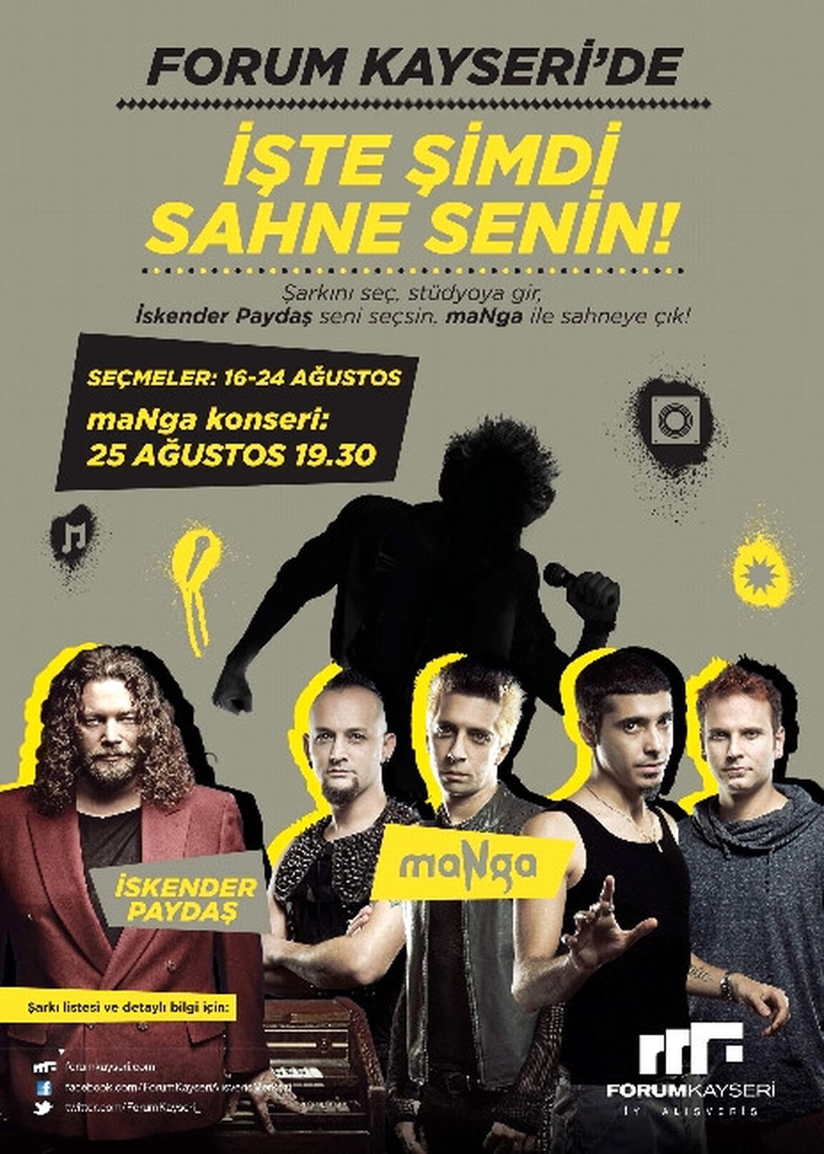 Forum Kayseri'de, 'İşte Şimdi Sahne Senin'