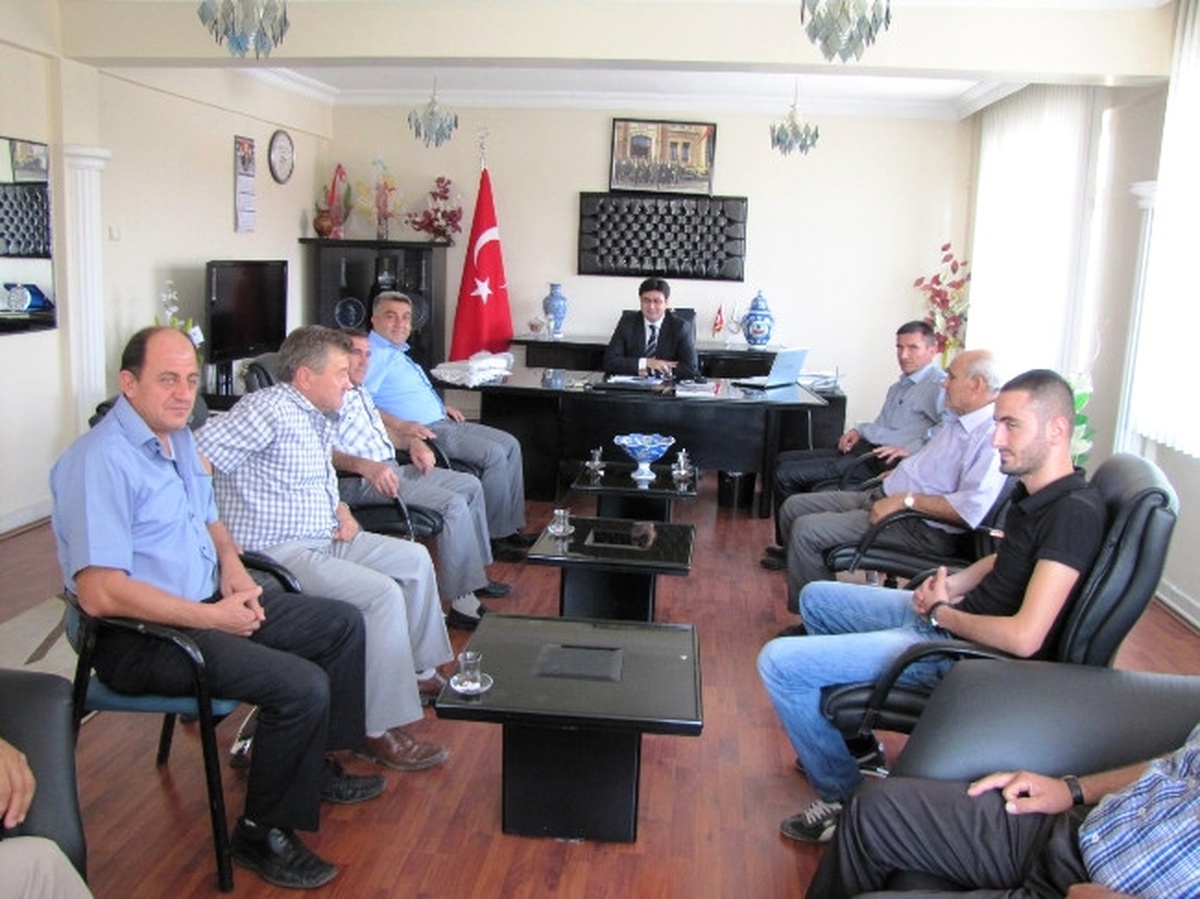 Kaymakam Savran\'a \'Hayırlı Olsun\' Ziyareti