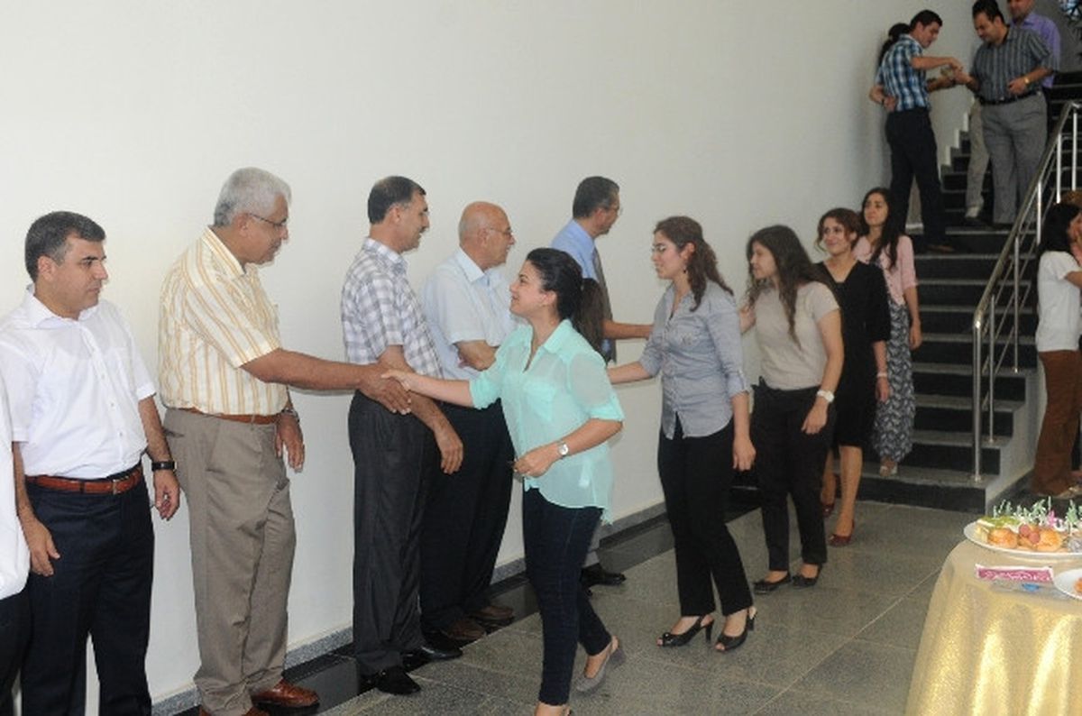 Üniversitede Bayramlaşma Töreni Yapıldı