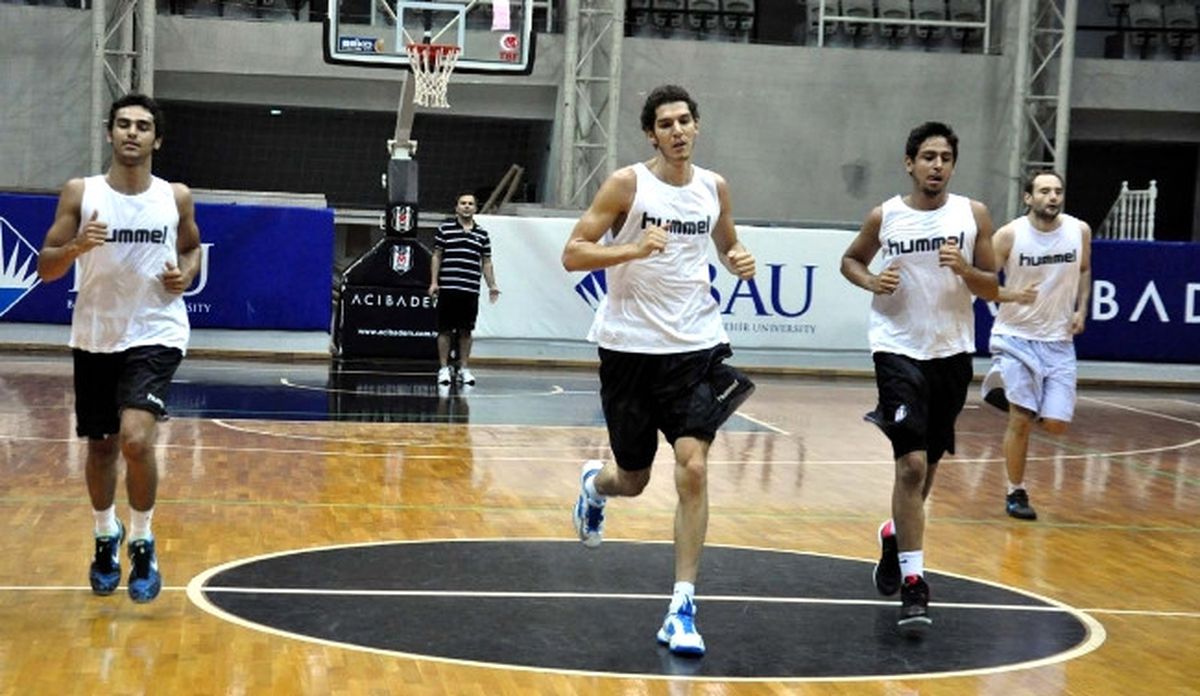 Beşiktaş Erkek Basketbol Takımı, Shuttle Run Testinden Geçti