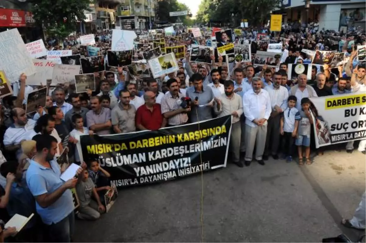 Diyarbakır\'da STK\'lar Mısır\'daki Katliamı Protesto Etti