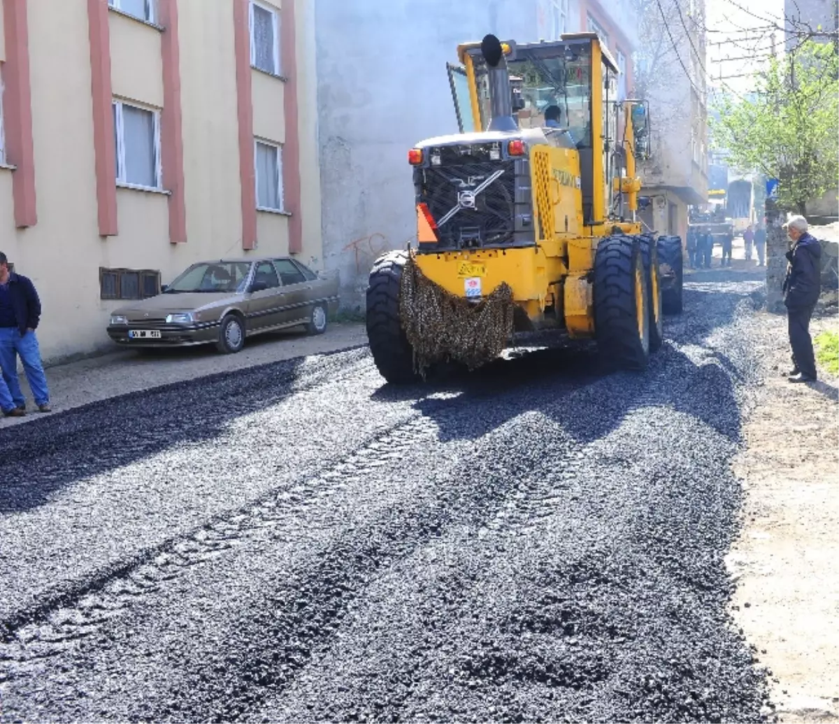 Trabzon Belediyesi Asfaltta 90 Bin Tona Ulaştı