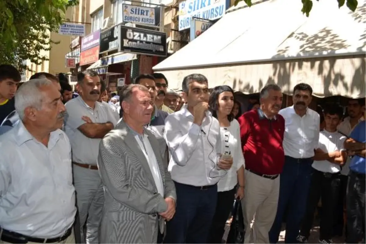 Bdp, Siirt Valiliği\'nin \'Çırav Festivali\'ni Yasaklamasını Protesto Etti