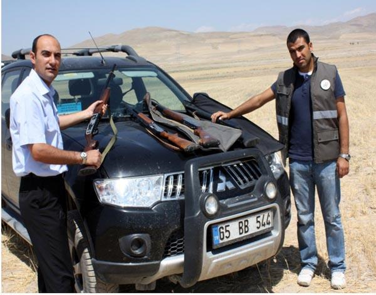 Kaçak Avlanan 5 Kişi Suçüstü Yakalandı