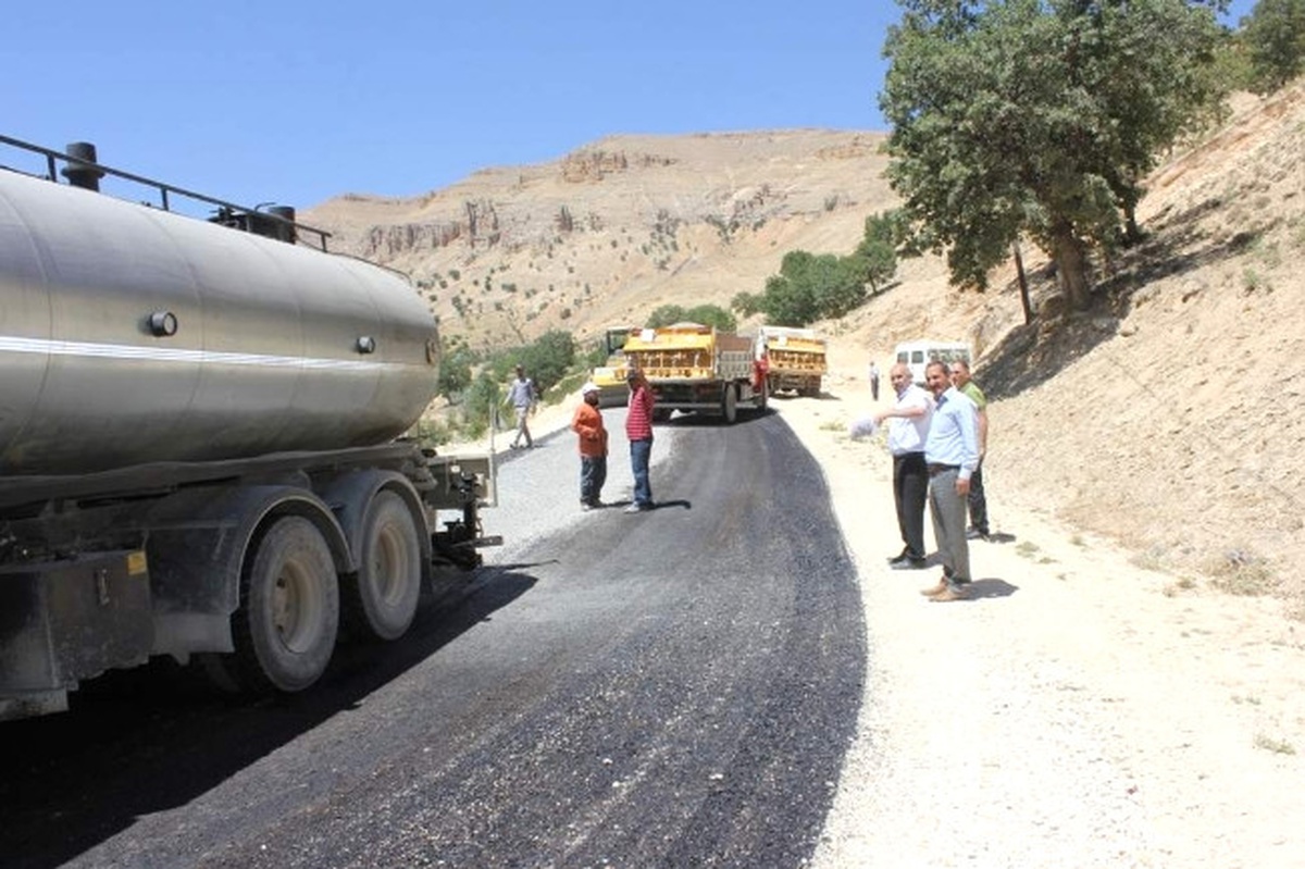 Köy Yolunun 5 Kilometrelik Kısmı Asfaltlandı