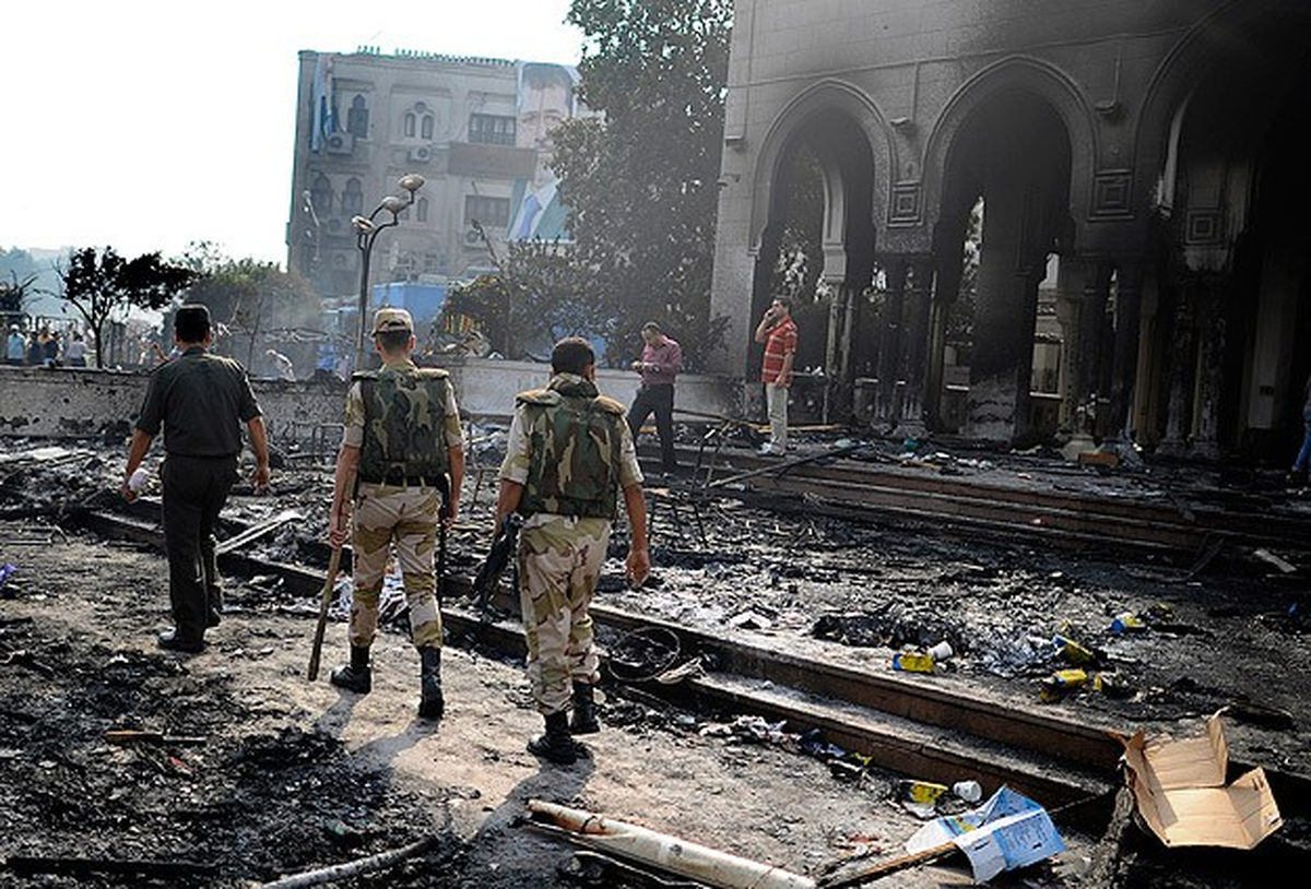 Mısır'daki Katliamda Cami De Yaktılar