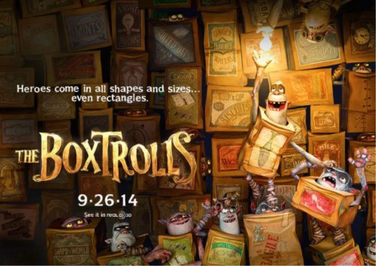 "The Boxtrolls", Ekim 2014\'te Vizyona Girecek