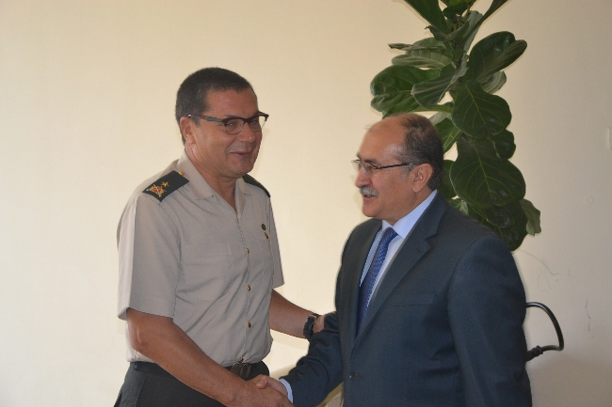 Tugay Komutanı Nehir Aydın'dan Vali Savaş'a Veda Ziyareti