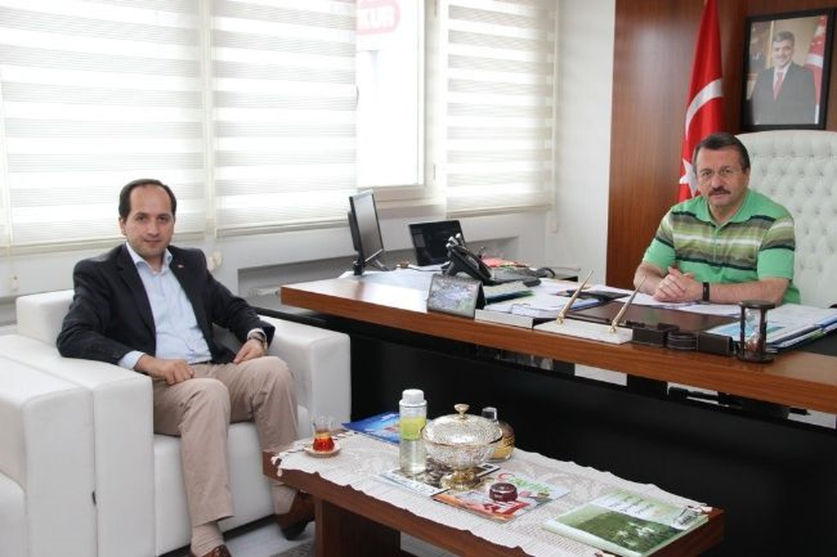 Vali Kalkan\'dan Çakır ve Sütlüoğlu\'na Ziyaret