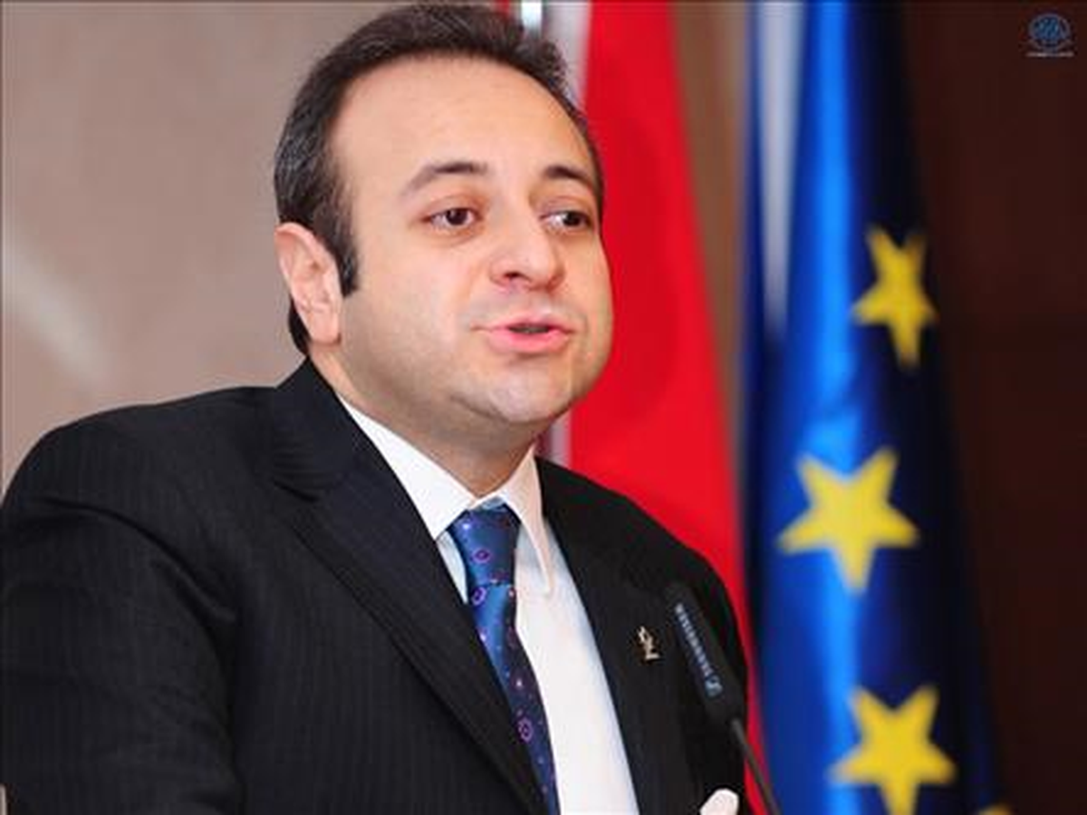 AB Bakanı ve Başmüzakereci Bağış\'ın Kabulü