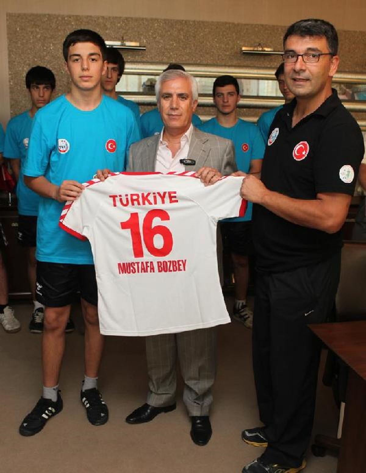 Hentbol B Milli Takımından Ziyaret