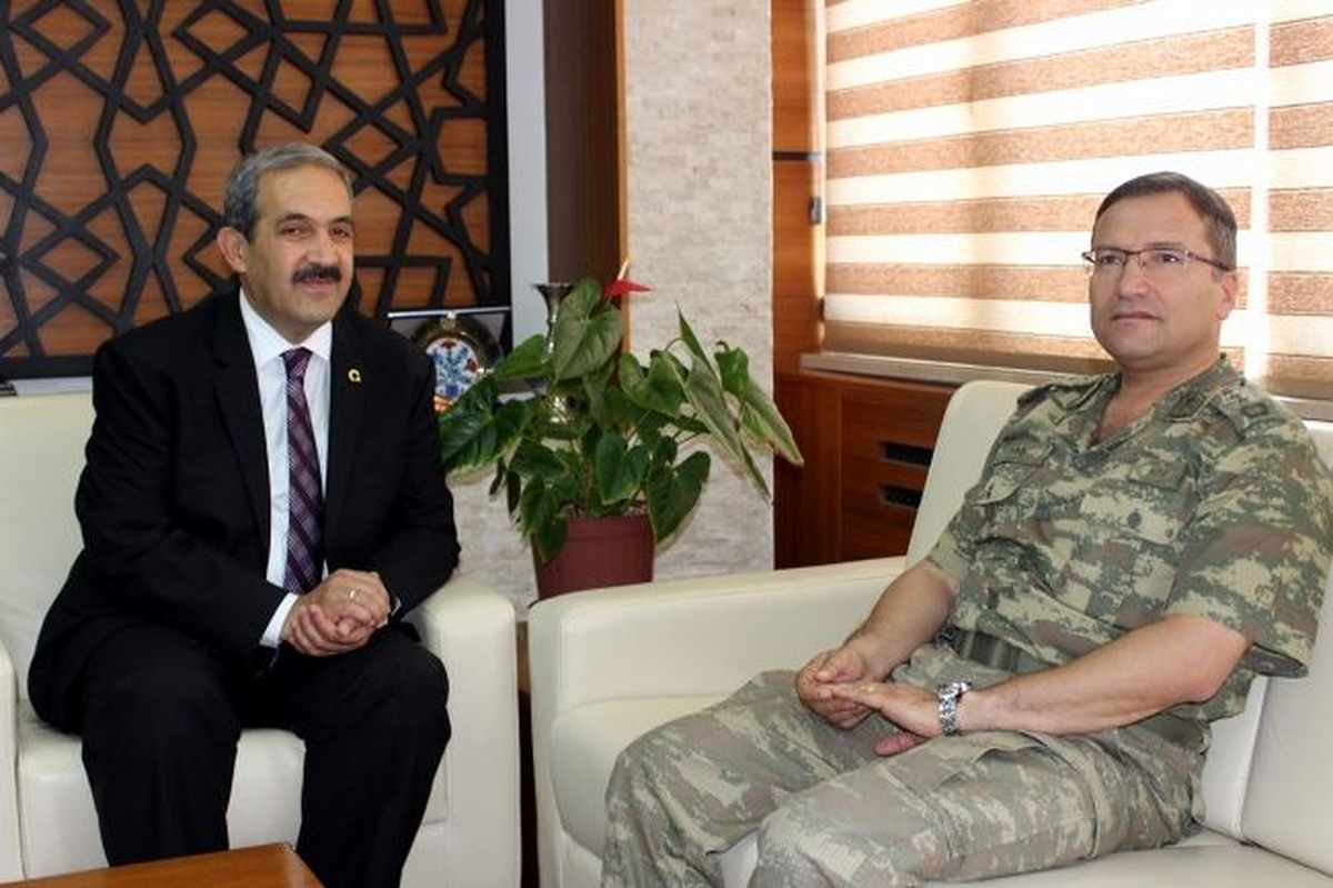 Jandarma Alay Komutanı Taş, Ürgüp\'ü Ziyaret Etti